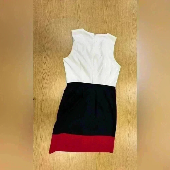Banana Republic Color Block Sleeveless Dress Size 6 - Picture 2 of 5
